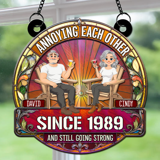 Everlasting Bond - Personalized Custom Suncatcher