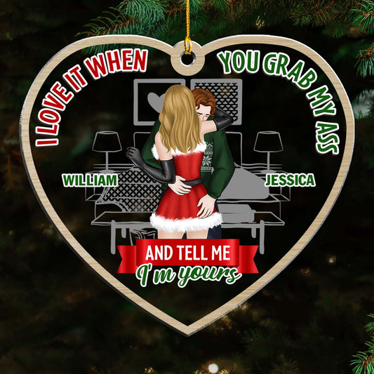 Tell Me I'm Yours - Personalized Custom Acrylic Ornament