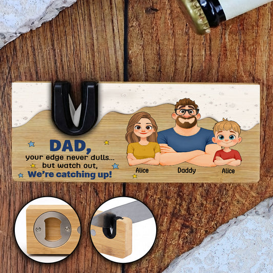 Watch Out Im Catching Up - Personalized Custom Opener Sharpener Stowel