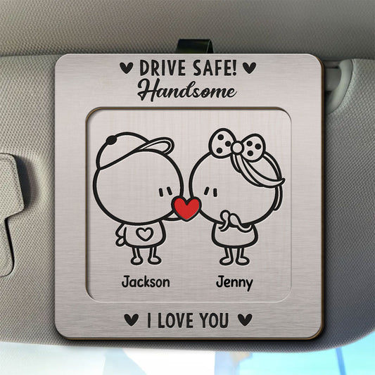 Need You Husband - Personalized Custom Car Visor Clip