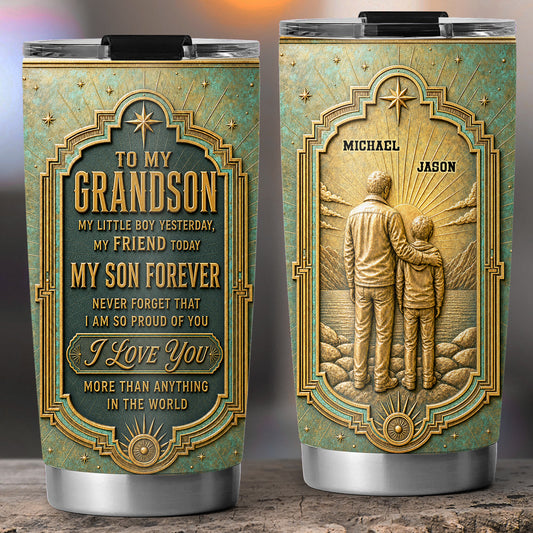So Proud Of You - Personalized 3D Effect Tumbler