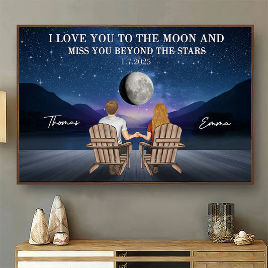 Love Endless As The Stars - Personalized Custom Poster