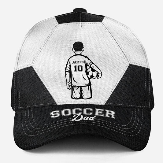 Soccer Dad Grandpa - Personalized Custom Classic Cap