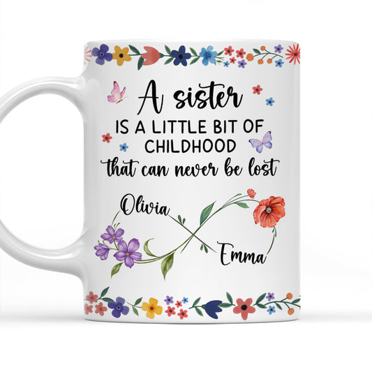 A Sister Is - Personalized Custom Coffee Mug
