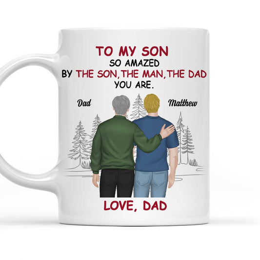 Amazing Son - Personalized Coffee Mug
