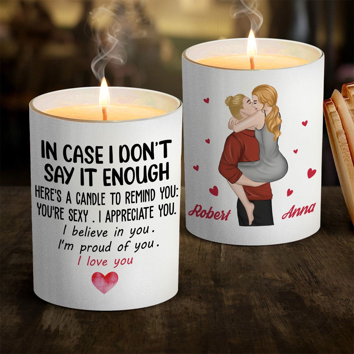Personalized Custom Candle
