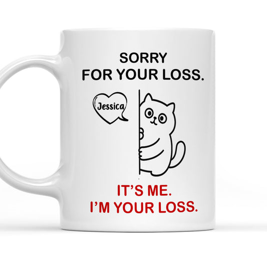 Look Who You Just Lost - Personalized Custom Coffee Mug