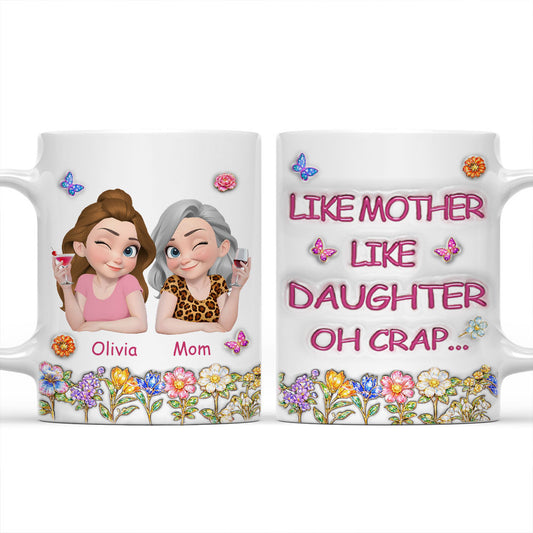 Like You Like Me Version 2 - Personalized Custom 3D Effect Mug