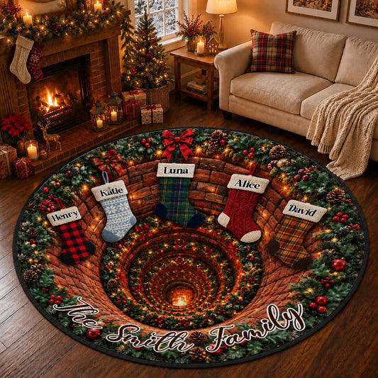 Merry Homecoming - Personalized Quilted Mat