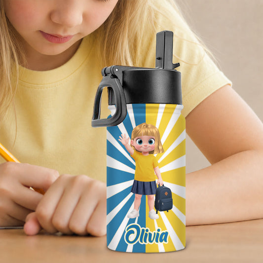 Little Learner - Personalized Custom Kids Water Bottle
