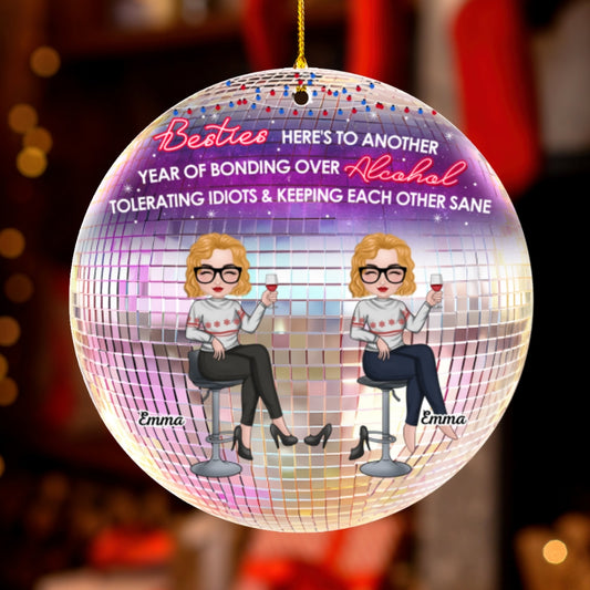 Keeping Each Other Sane - Personalized Custom Acrylic Ornament