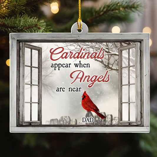 Beautiful Cardinal - Personalized Custom Acrylic Ornament