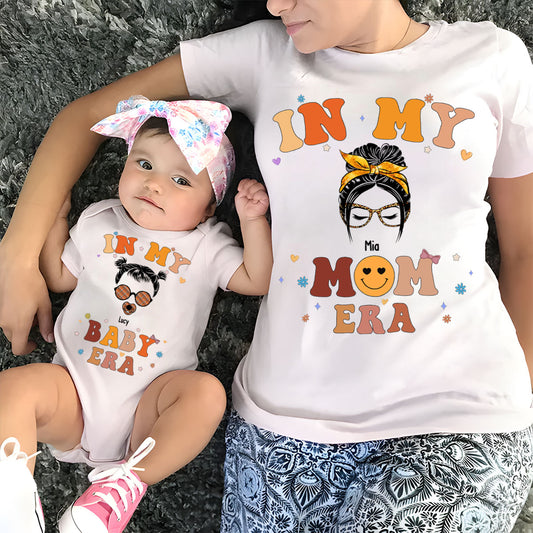 In My Mom Era - Personalized Custom Shirt