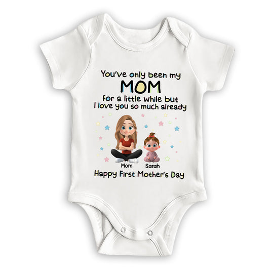 Love Mom So Much - Personalized Custom Baby Onesie