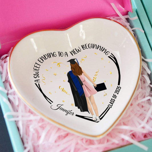 A Sweet Ending - Personalized Custom Jewelry Dish