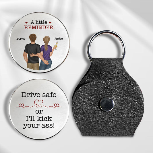 Drive Safe Handsome - Personalized Custom Pocket Hug