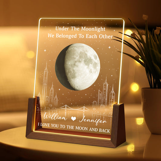 Under The Moonlight - Personalized Custom Night Light