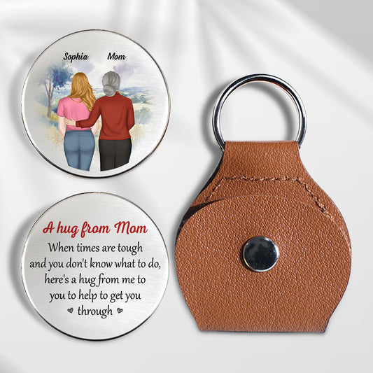 When Times Are Tough - Personalized Custom Pocket Hug