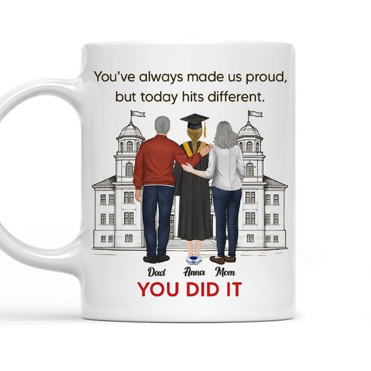 Today Hit Different - Personalized Custom Coffee Mug