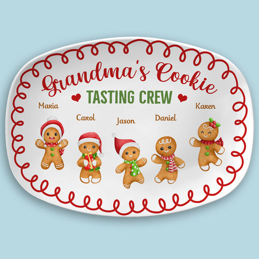 Tasting Crew Of Grandma - Personalized Platter