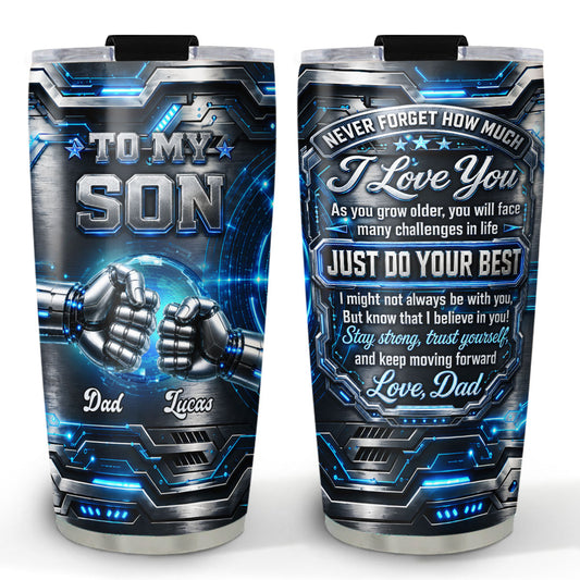 Stay Strong Trust Yourself - Personalized Custom 3D Effect Tumbler