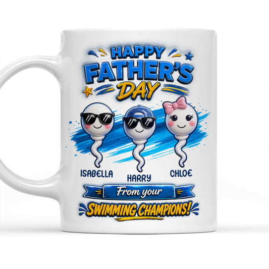 From Your Champions - Personalized Custom 3D Inflated Effect Mug