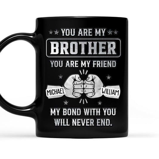 Bond With Bro - Personalized Custom Coffee Mug