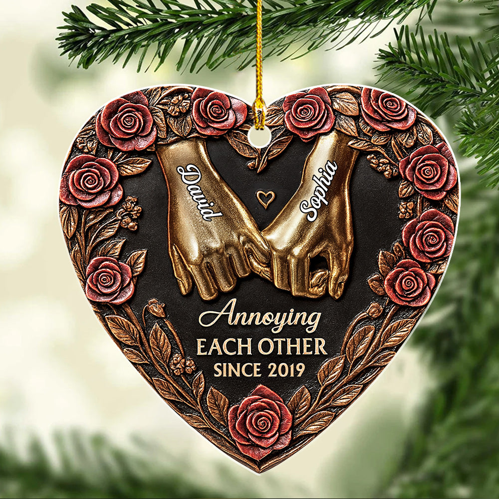 Still In Love - Personalized Custom Acrylic Ornament – Wrappiness Gifts