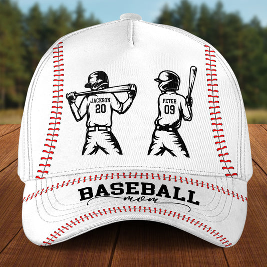 Baseball Mom - Personalized Custom Classic Cap