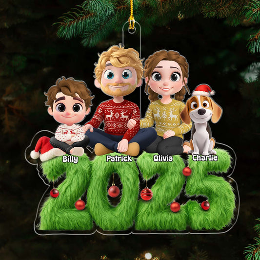 Merry Moments - Personalized Custom Acrylic Ornament