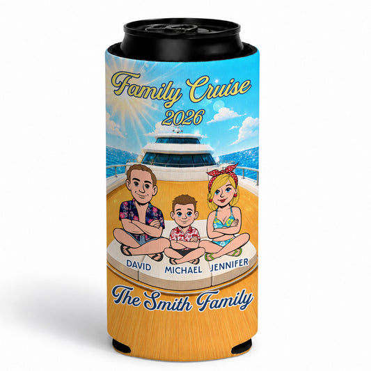 Making Summer Memories Together - Personalized Skinny Can Cooler