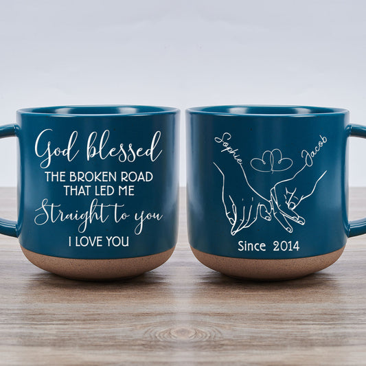 Lead Me To You  - Personalized Custom Pottery Mug