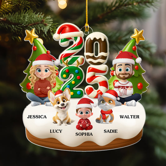 First Snow Magic - Personalized Custom Acrylic Ornament