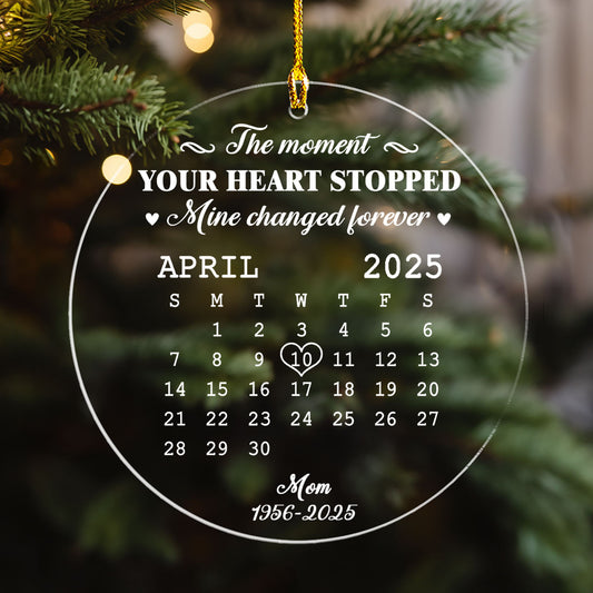 The Moment - Personalized Custom Acrylic Ornament