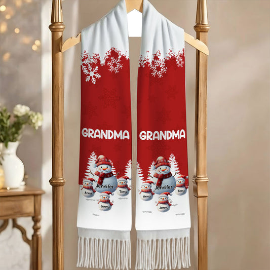 My Fav People Call Me - Personalized Custom Scarf