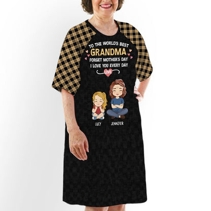 Unconditional Love - Personalized Custom 3/4 Sleeve Dress - Blithe Hub