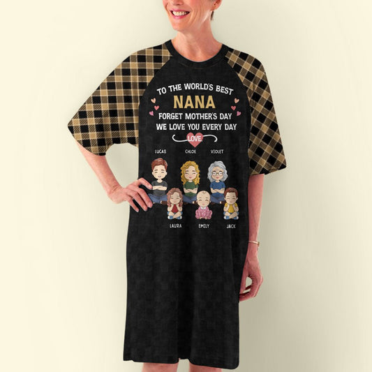Unconditional Love - Personalized Custom 3/4 Sleeve Dress - Blithe Hub