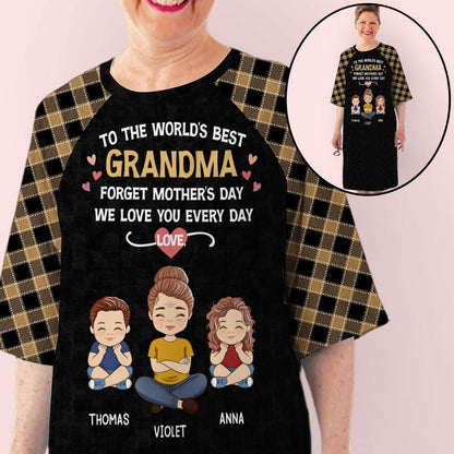 Unconditional Love - Personalized Custom 3/4 Sleeve Dress - Blithe Hub