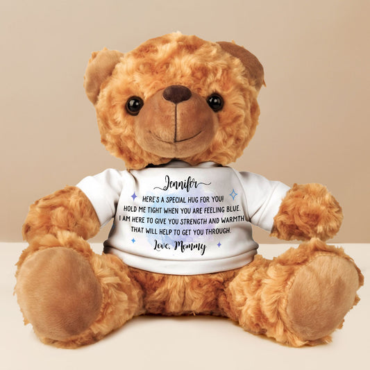 A Special Hug For You - Personalized Cuddle Bear