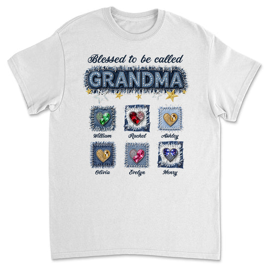 Grandma Denim - Personalized Custom Shirt
