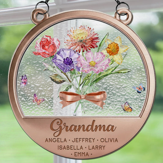 Important Piece Of My Life - Personalized Custom Suncatcher