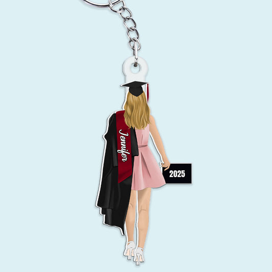 Happy Graduation 2025 - Personalized Custom Acrylic Keychain