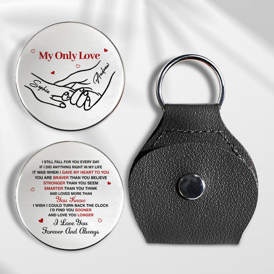 My Only Love - Personalized Custom Pocket Hug