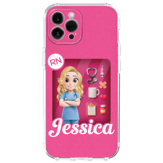 Little Nurse Hero - Personalized Custom Phone Case