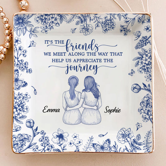 The Journey Means More Together - Personalized Custom Jewelry Dish
