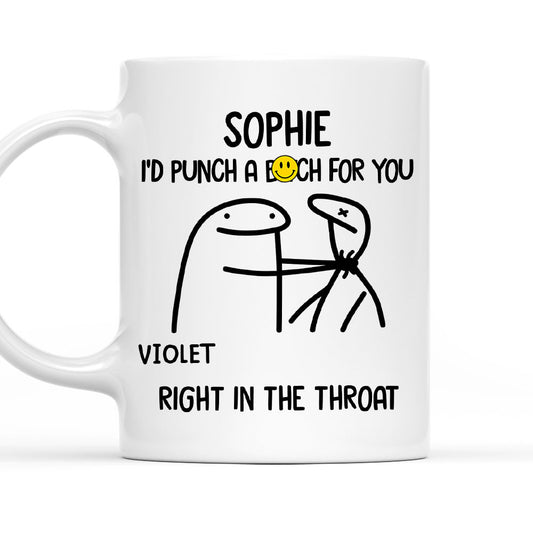 Punch For You - Personalized Custom Coffee Mug