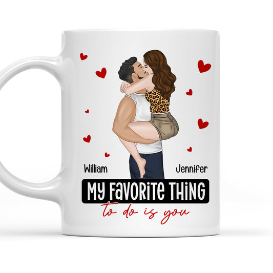 My Favorite Thing - Personalized Custom Coffee Mug