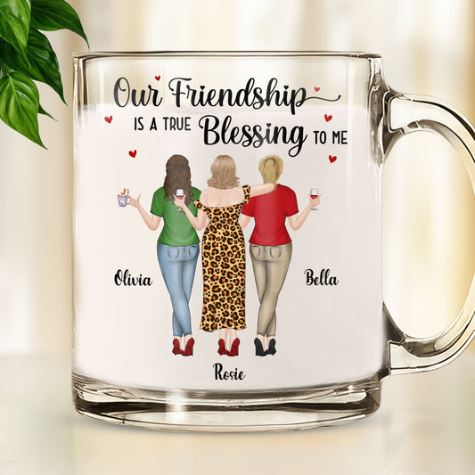 Blessing To Me - Personalized Custom Glass Mug