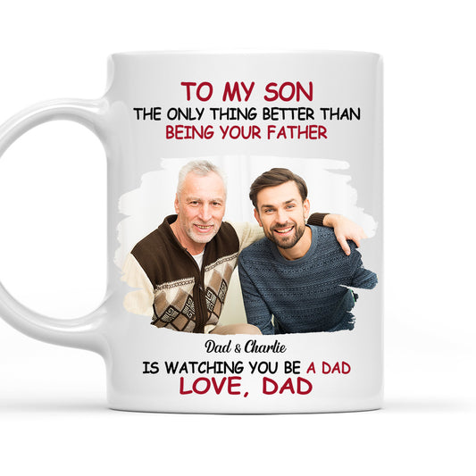 We Are Proud Of You Photo - Personalized Custom Coffee Mug