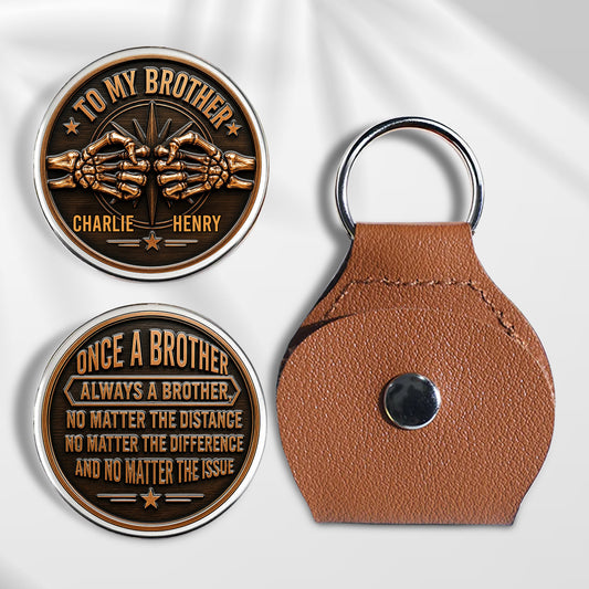 Brothers By Blood - Personalized 3D Printing Pocket Hug